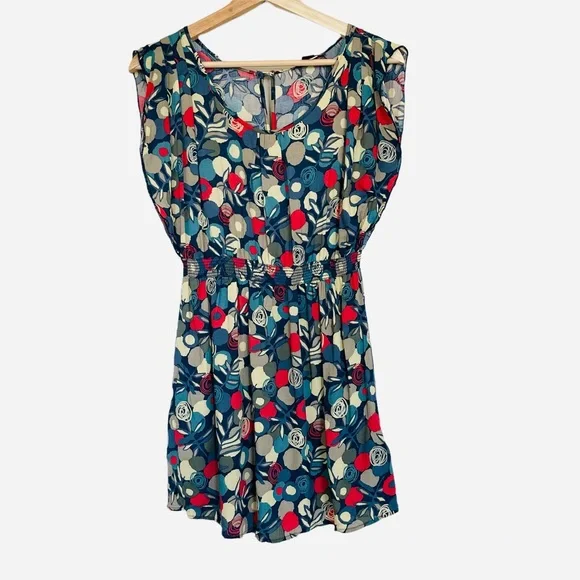 knee length dresses for ladies Floral Print Midi Dress